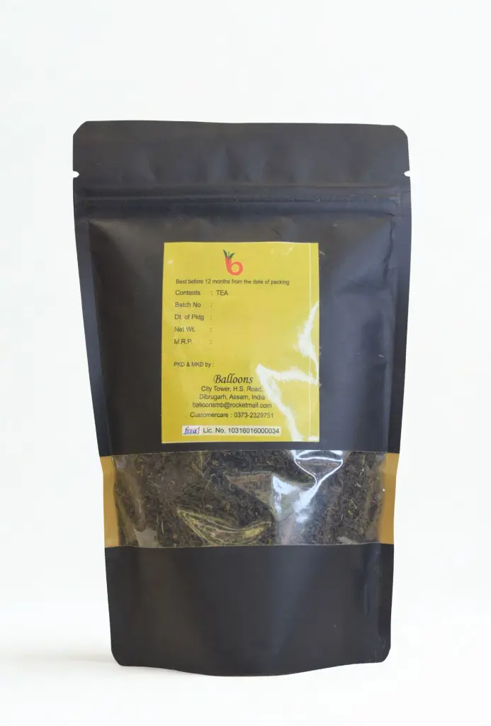 100 GM Green Tea_Back.webp