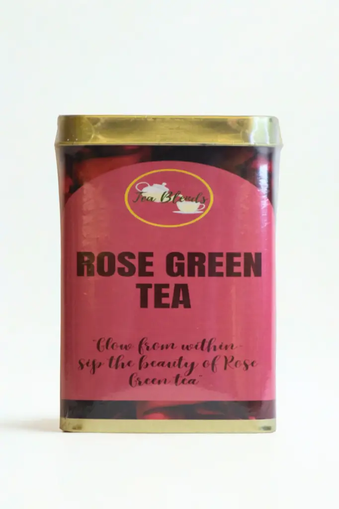 Rose Green Tea Box