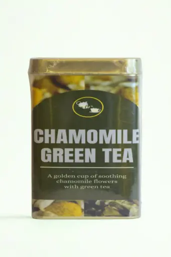 [60] Chamomile Green Tea Box