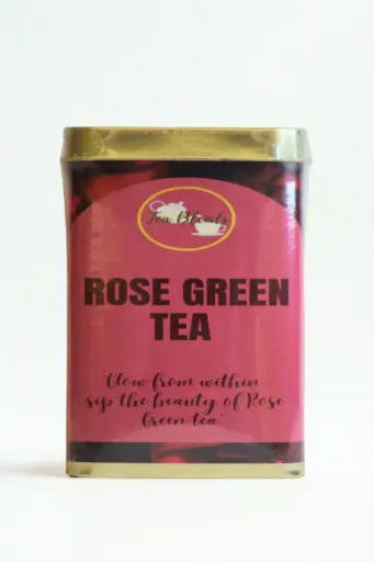 [65] Rose Green Tea Box